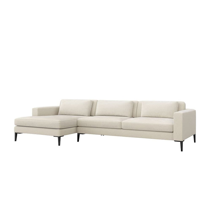 Izzy Chaise 2 Piece Sectional-Interlude-INTER-199015-1-SofasLeft-Pearl-7-France and Son