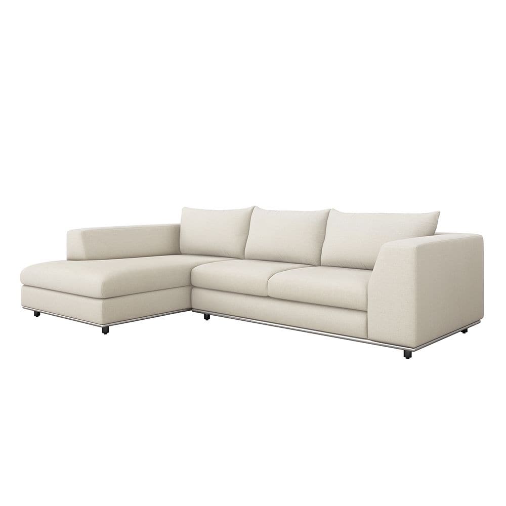 Comodo Chaise 2 Piece Sectional-Interlude-INTER-199018-2-SectionalsBungalow-Left-5-France and Son