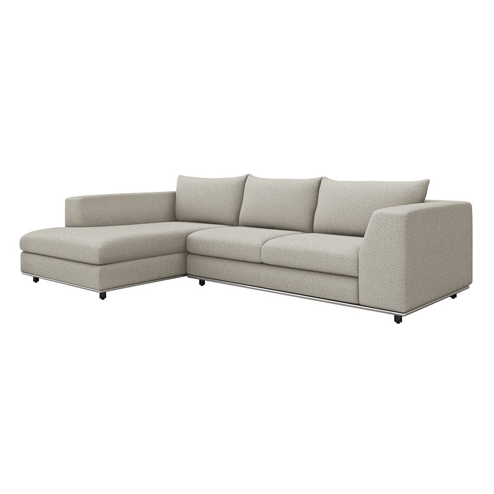 Comodo Chaise 2 Piece Sectional-Interlude-INTER-199018-2-SectionalsBungalow-Left-12-France and Son