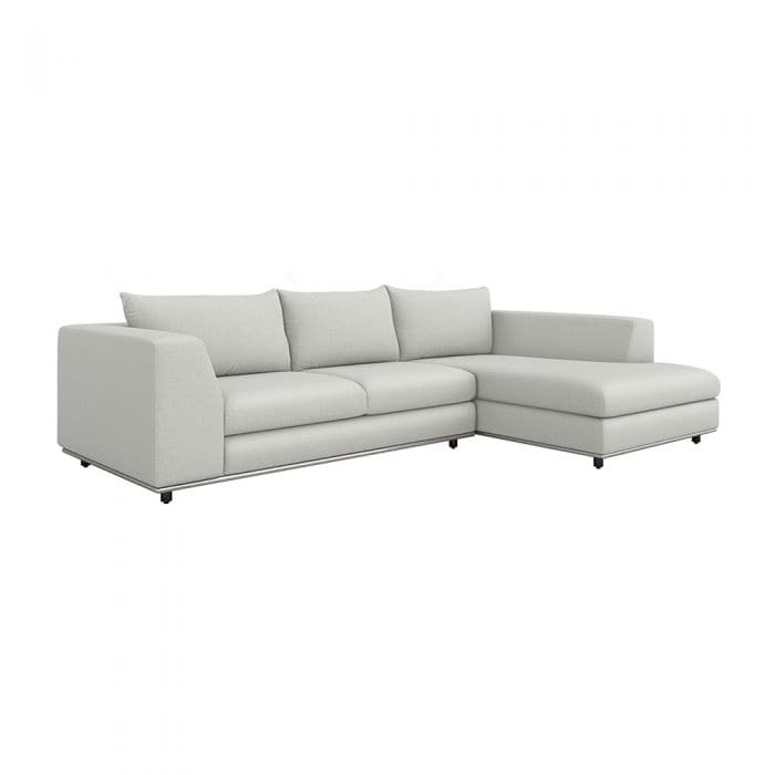 Comodo Chaise 2 Piece Sectional-Interlude-INTER-199019-12-SectionalsFresco-Right-26-France and Son