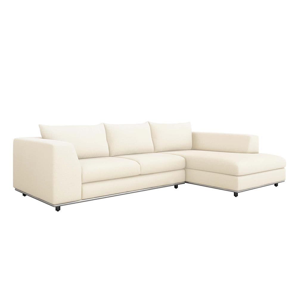 Comodo Chaise 2 Piece Sectional-Interlude-INTER-199019-15-SectionalsPure-Right-16-France and Son