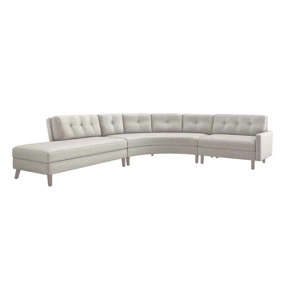 Aventura Chaise Sectional-Interlude-INTER-199020-14-SofasLeft-Storm-9-France and Son