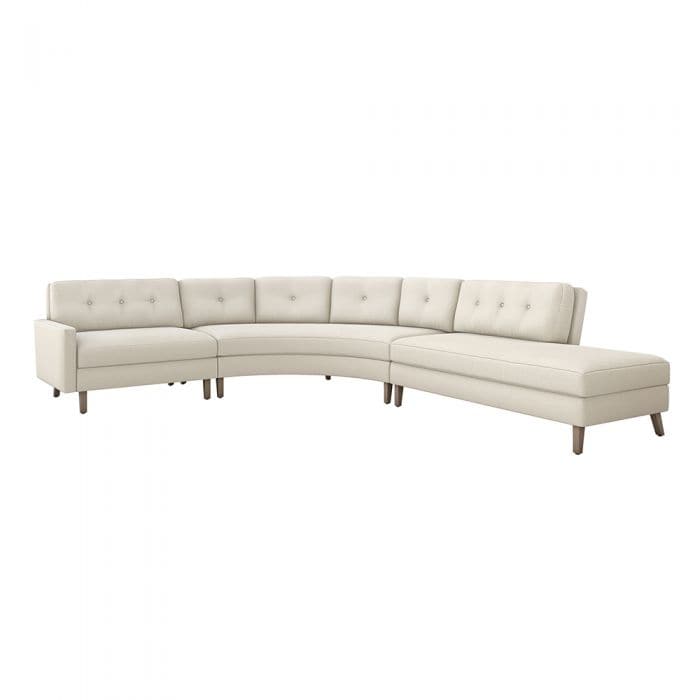 Aventura Chaise Sectional-Interlude-INTER-199021-1-SofasRight-Pearl-4-France and Son