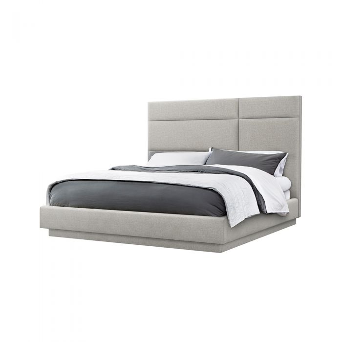 Quadrant King Bed-Interlude-INTER-199504-6-BedsPure Grey-12-France and Son