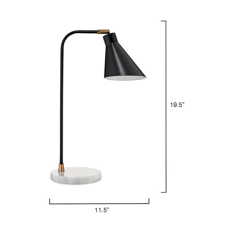 Chronicle Task Lamp-Jamie Young-JAMIEYO-1CHRO-TLBK-Table Lamps-3-France and Son