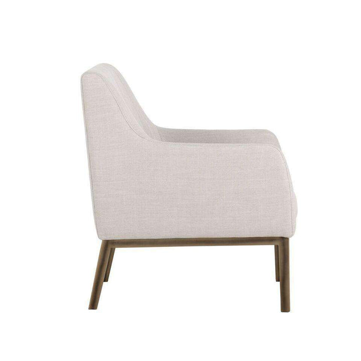 Wolfe Lounge Chair - Rustic Bronze-Sunpan-SUNPAN-102771-Lounge ChairsBeige Linen-3-France and Son