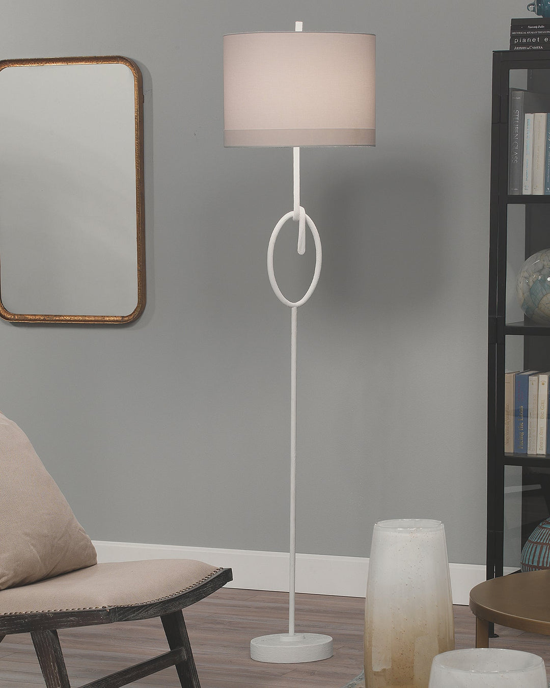 Knot Floor Lamp-Jamie Young-JAMIEYO-1KNOT-FLWH-Floor LampsWhite-3-France and Son