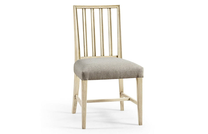 Umbra Swedish Side Chair-Jonathan Charles-JCHARLES-003-2-120-STO-Dining ChairsStripped Oak-9-France and Son