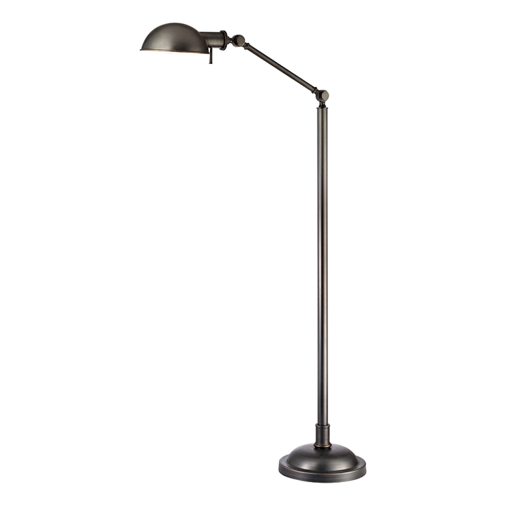 Girard 1 Light Floor Lamp-Hudson Valley-HVL-L435-OB-Floor LampsOld Bronze-2-France and Son