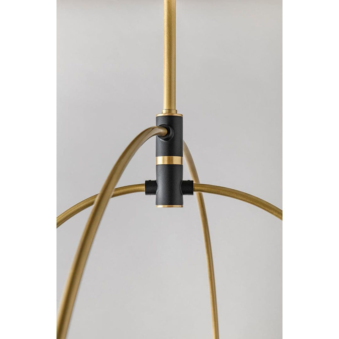 Willow 4 Light Chandelier-Mitzi-HVL-H348804-AGB/BK-Chandeliers-5-France and Son