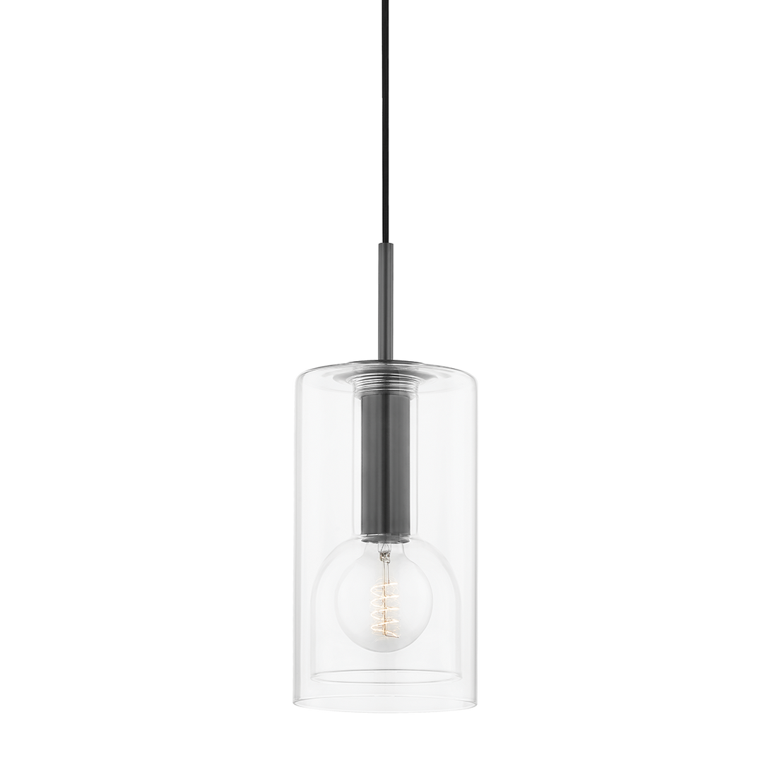 Belinda 1 Light Pendant-Mitzi-HVL-H415701A-OB-PendantsOld Bronze-6"-2-France and Son