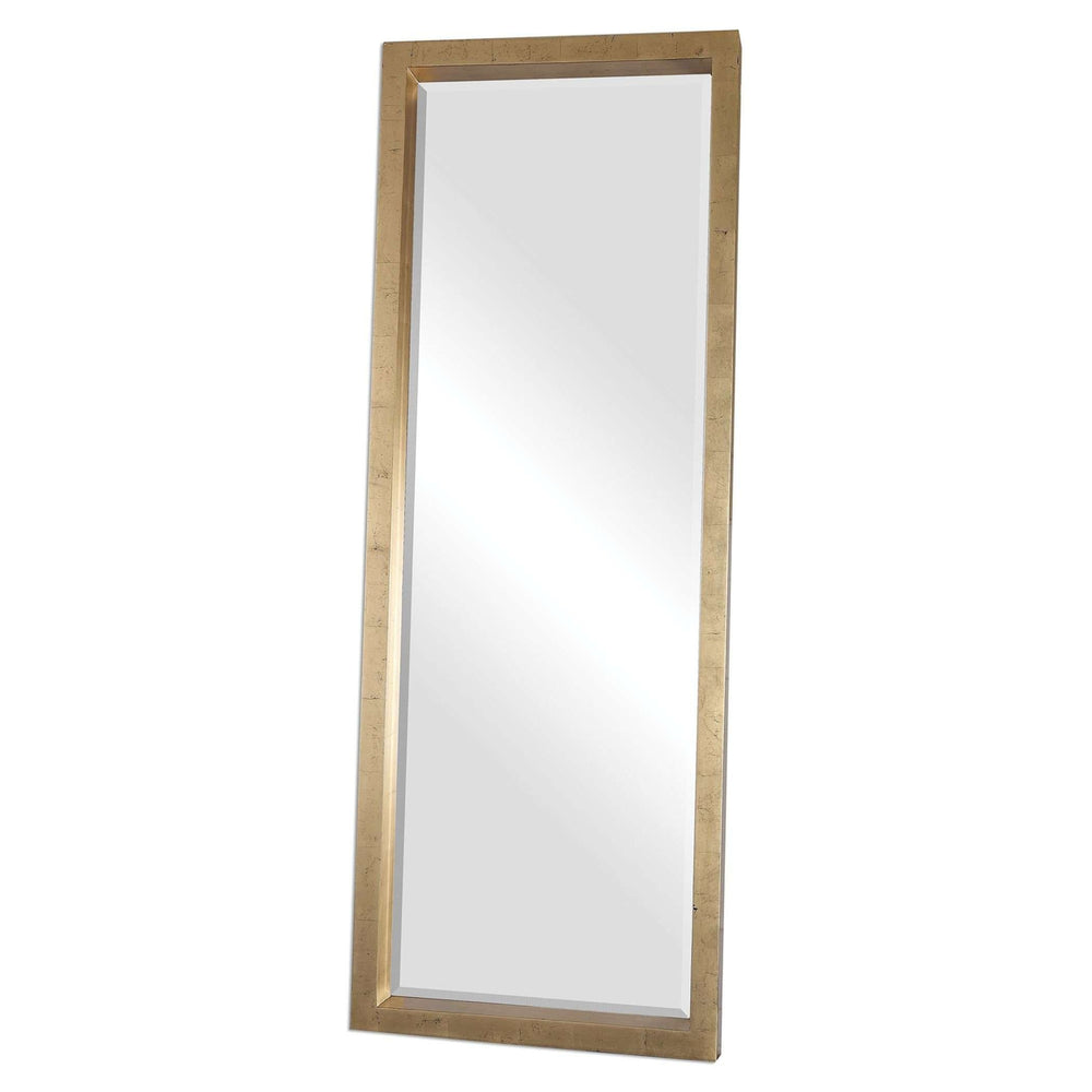 Edmonton Gold Leaner Mirror-Uttermost-UTTM-14554-Mirrors-2-France and Son