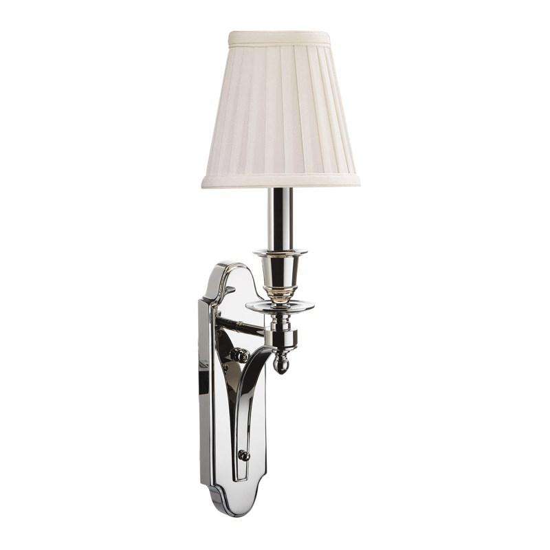 Beekman 1 Light Wall Sconce Polished Nickel-Hudson Valley-HVL-2121-PN-Wall Lighting-1-France and Son