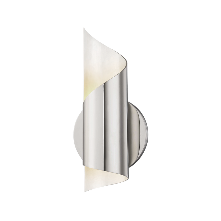 Evie 1 Light Wall Sconce-Mitzi-HVL-H161101-PN-Outdoor Wall SconcesPolished Nickel-3-France and Son
