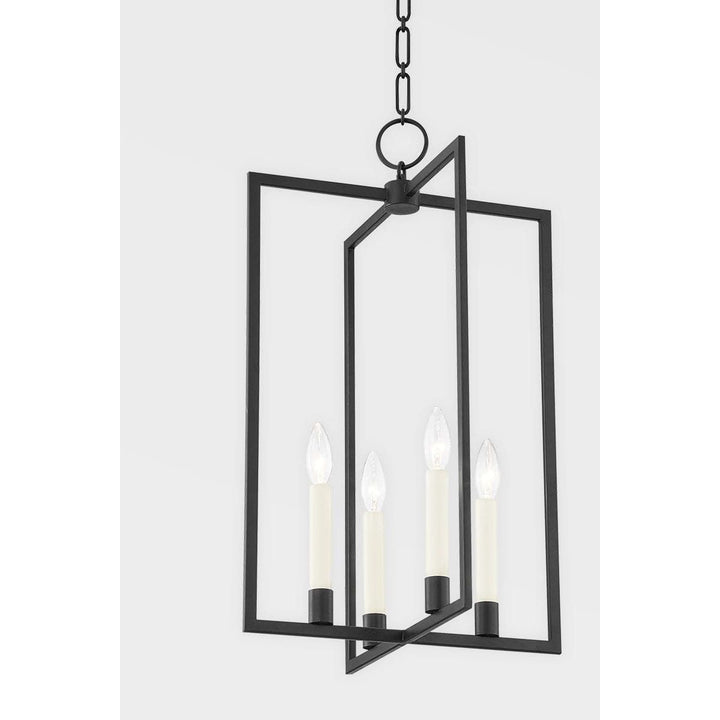 Middleborough 4 Light Small Pendant-Hudson Valley-HVL-MDS420-AI-PendantsAged Iron-2-France and Son