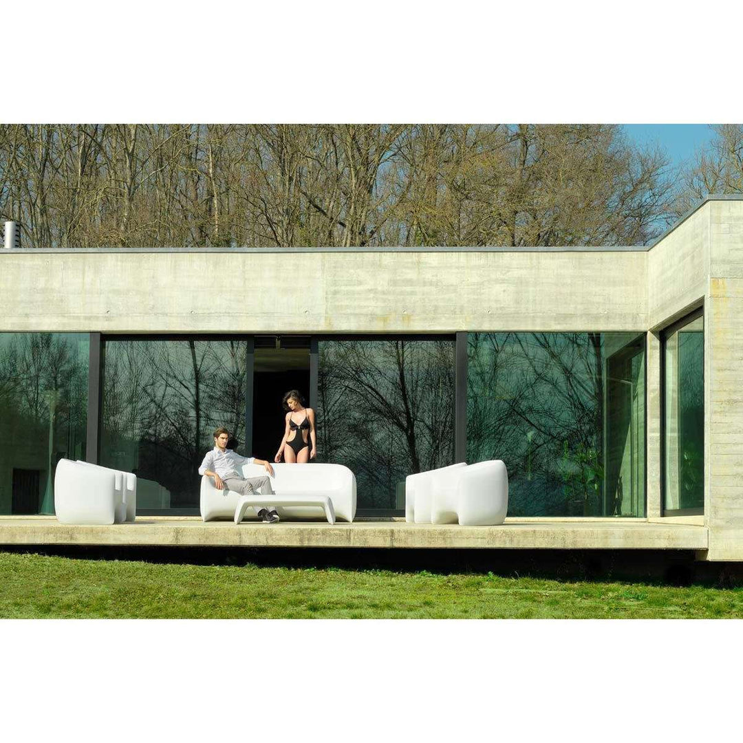 Blow Sofa By Vondom-Vondom-VONDOM-55016W-Outdoor SofasLED White-2-France and Son