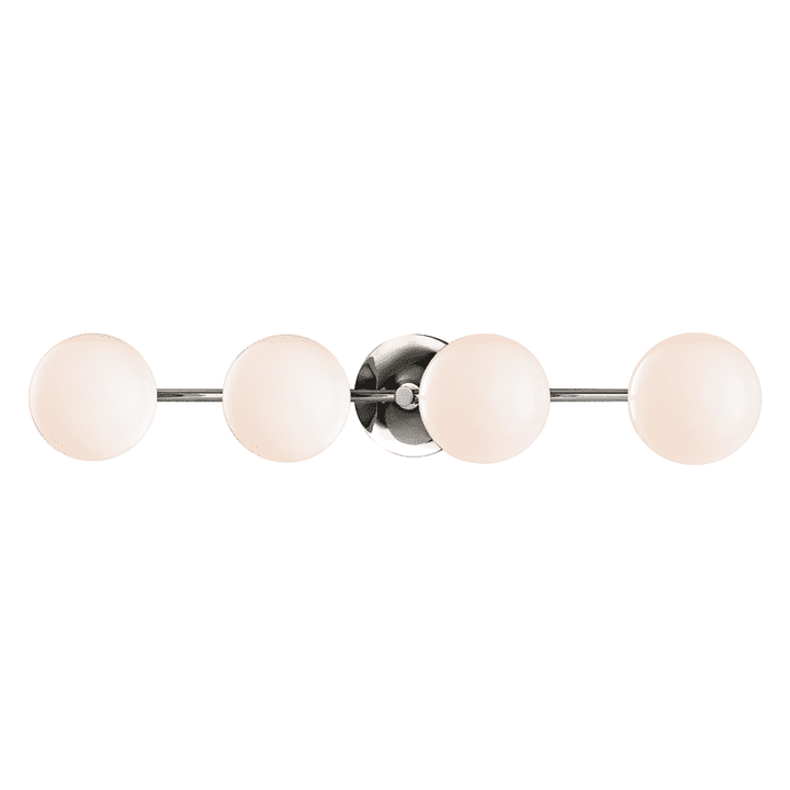 Fleming 4 Light Bath Bracket-Hudson Valley-HVL-4744-PN-Bathroom LightingPolished Nickel-2-France and Son