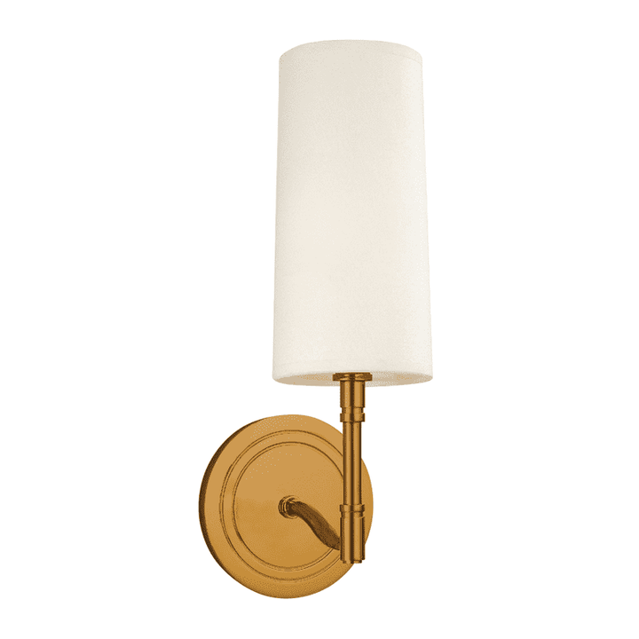 Dillon 1 Light Wall Sconce-Hudson Valley-HVL-361-AGB-Wall LightingAged Brass-2-France and Son