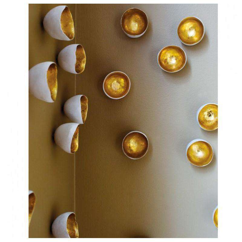 Seed Wall Play - Gold- Set Of 20-Gold Leaf Design Group-GOLDL-37816-G-Wall Art-1-France and Son