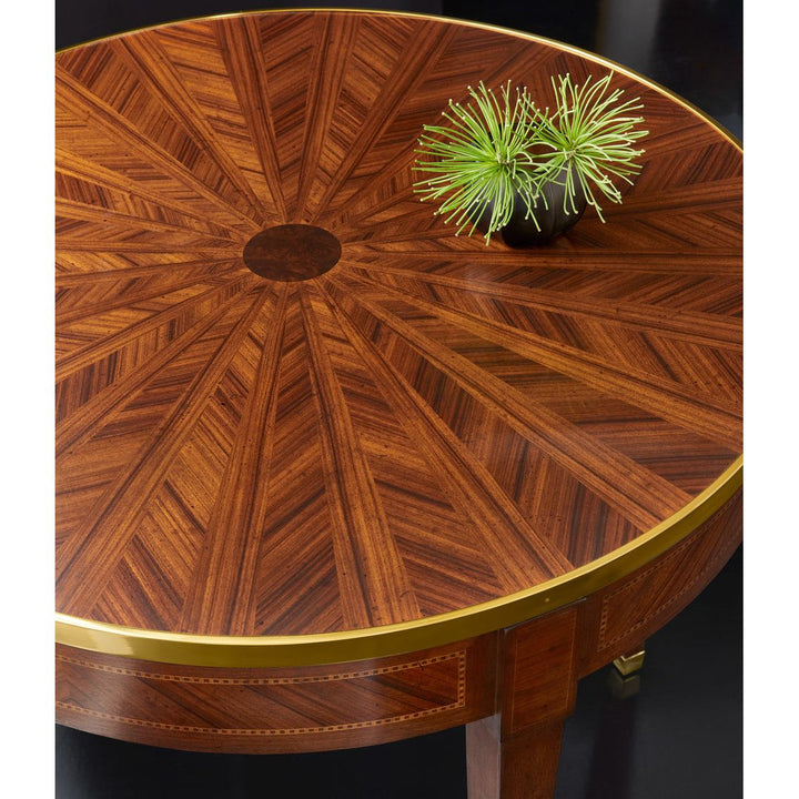 Round Inlay Table-Modern History-MODERN-MH1034F01-Side Tables-2-France and Son