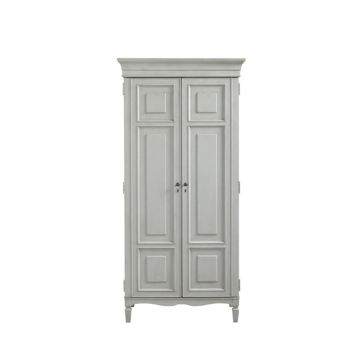 Summer Hill Collection - Tall Cabinet-Universal Furniture-UNIV-987160-Bookcases & CabinetsCotton Cream-9-France and Son