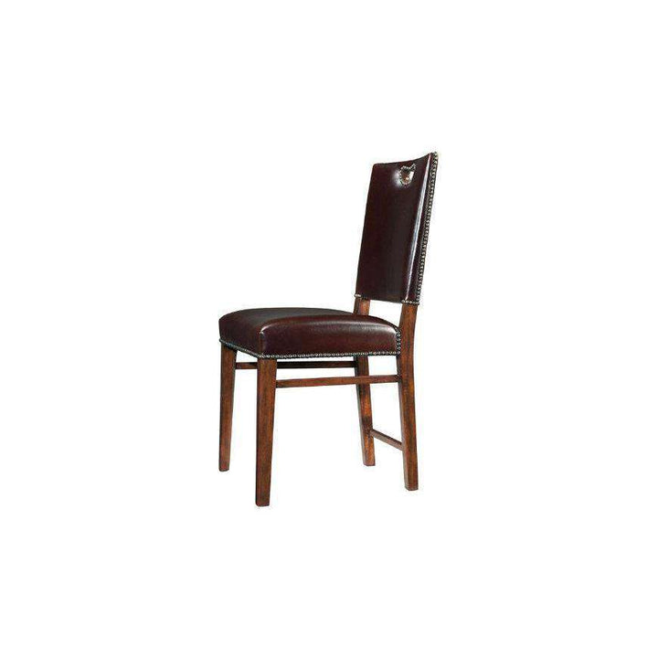 Tireless Campaign Side Chair - Set of 2-Theodore Alexander-THEO-4000-906DC-Dining Chairs-3-France and Son