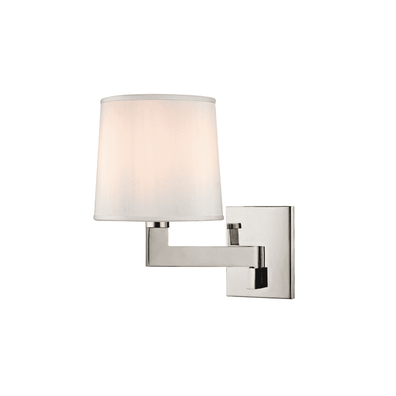 Fairport 1 Light Wall Sconce-Hudson Valley-HVL-5931-PN-Wall LightingPolished Nickel-2-France and Son