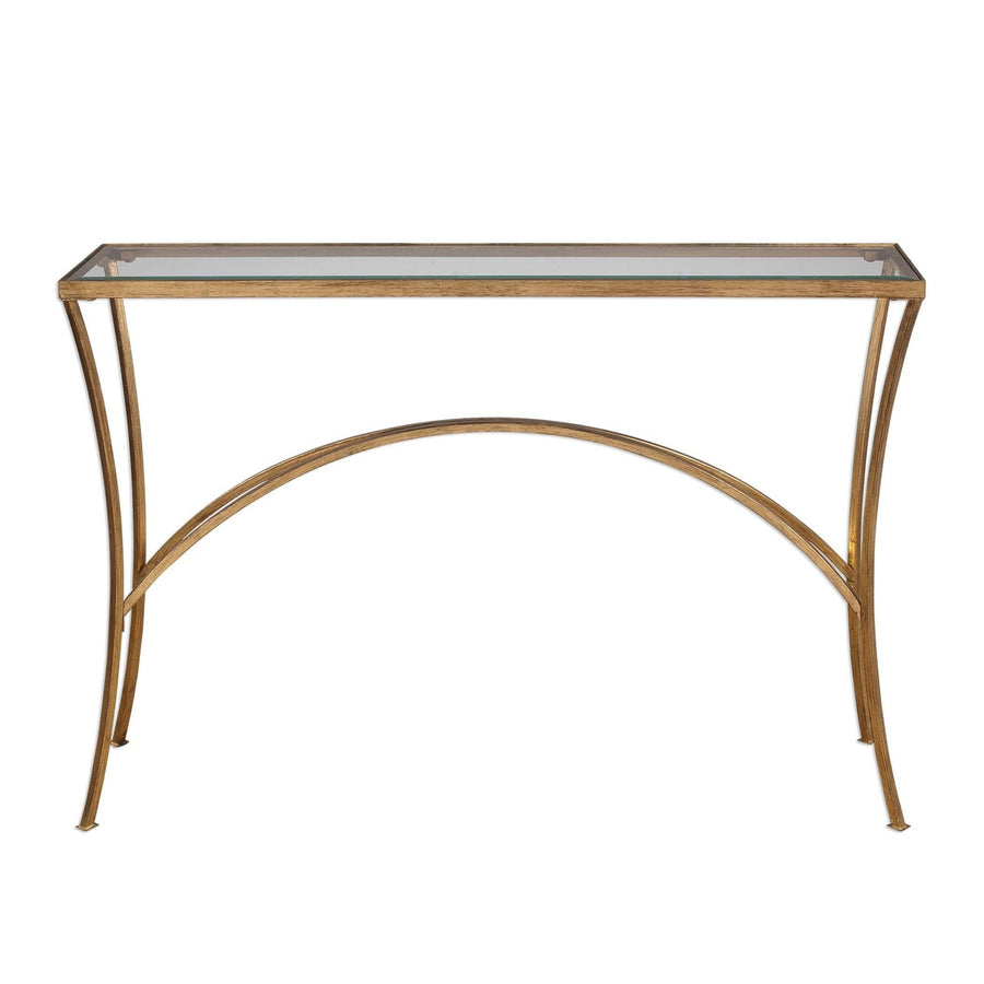 Alayna Gold Console Table-Uttermost-UTTM-24640-Console Tables-1-France and Son