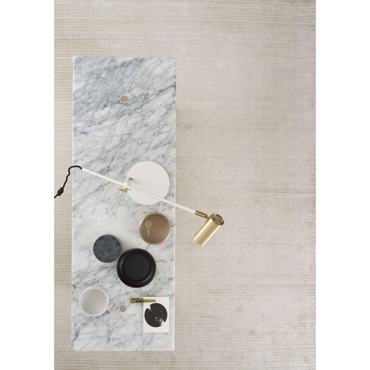 Charm White Area Rug