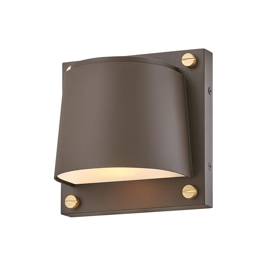 Outdoor Scout - Small Wall Mount Lantern-Hinkley Lighting-HINKLEY-20020AZ-LL-Wall LightingArchitectural Bronze-1-France and Son