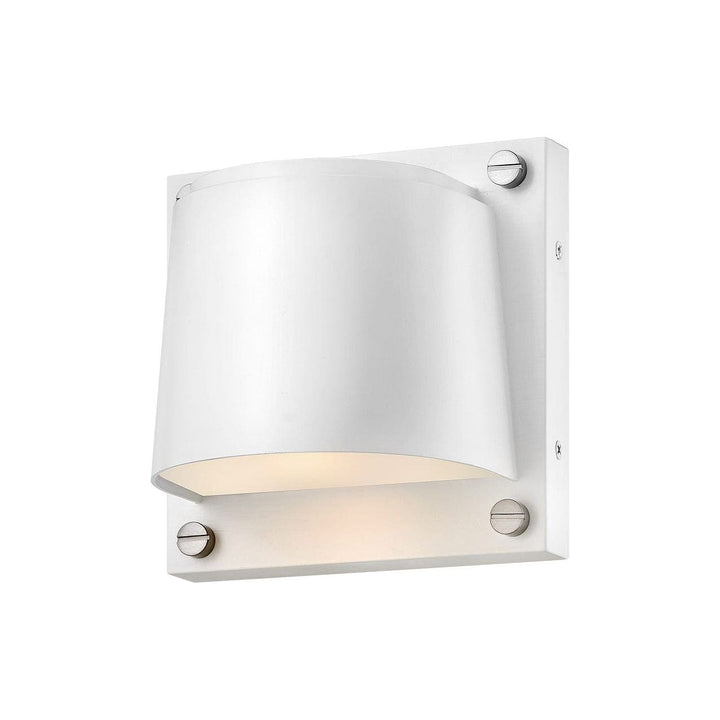 Outdoor Scout - Small Wall Mount Lantern-Hinkley Lighting-20020SW-LL-Wall LightingSatin White-3-France and Son