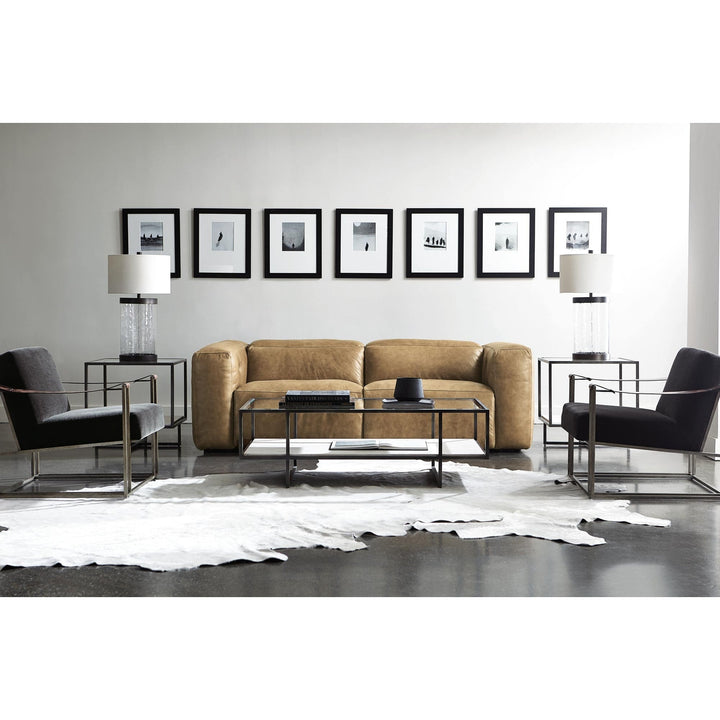 Harlow Metal Rectangular Cocktail Table-Bernhardt-BHDT-514021-Coffee Tables-4-France and Son