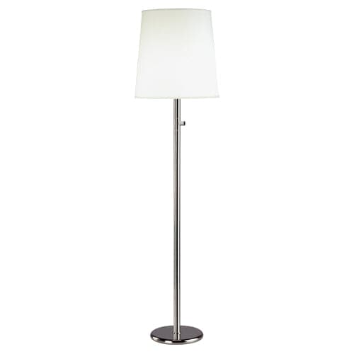 Rico Espinet Buster Chica Floor Lamp - Polished Nickel Finish-Robert Abbey Fine Lighting-ABBEY-2080W-Floor LampsFondine-3-France and Son