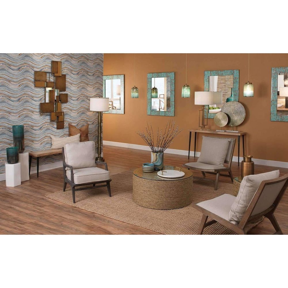 Harbor Coffee Table in Natural Seagrass with Tempered Glass Top-Jamie Young-JAMIEYO-20HARB-CTNA-Coffee Tables-3-France and Son