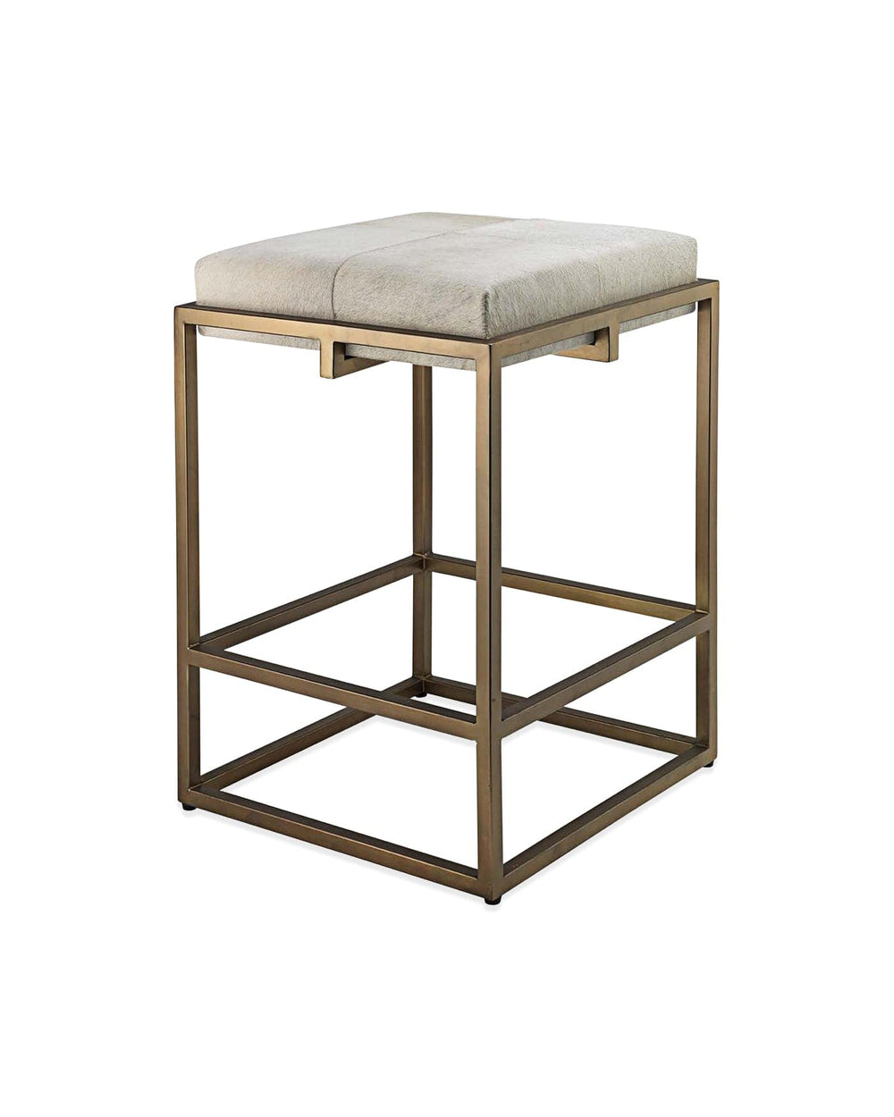 Shelby Stool - Counter-Jamie Young-JAMIEYO-20SHEL-CSWH-Stools & OttomansWhite-2-France and Son