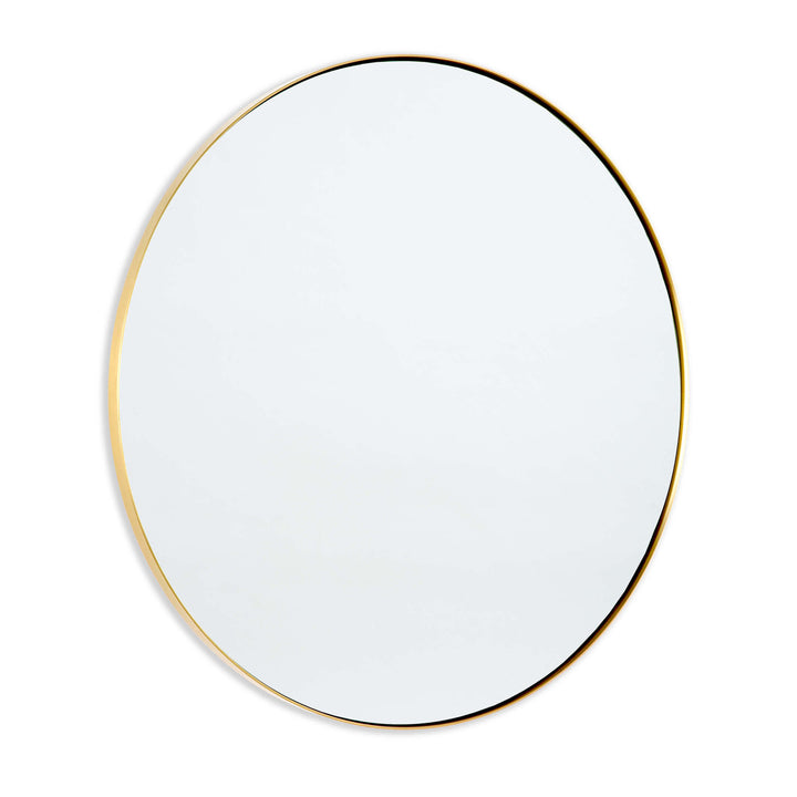 Rowen Mirror (Natural Brass)-Regina Andrew Design-STOCKR-RAD-21-1105NB-Mirrors-1-France and Son