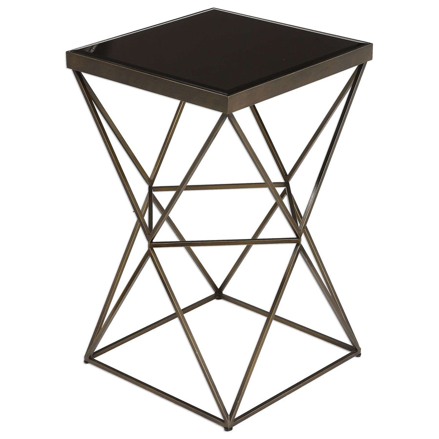 Uberto Caged Frame Accent Table-Uttermost-UTTM-24614-Side Tables-1-France and Son