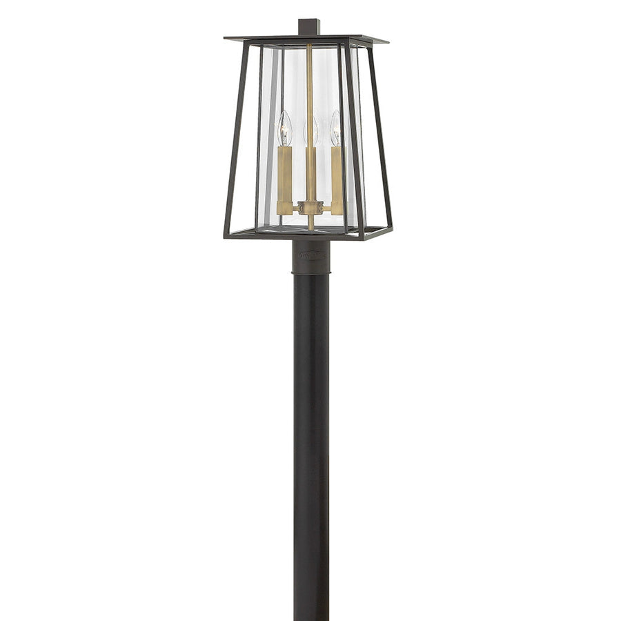 Outdoor Walker - Large Post Top or Pier Mount Lantern-Hinkley Lighting-HINKLEY-2101KZ-LL-Outdoor Post LanternsBuckeye Bronze-With LED-1-France and Son