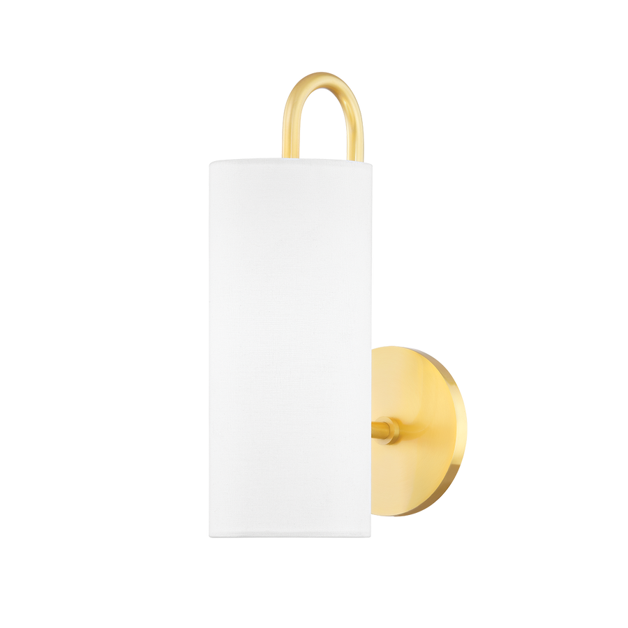 Freda 1 Light Wall Sconce-Mitzi-HVL-H517101-AGB-Outdoor Wall SconcesAged Brass-1-France and Son