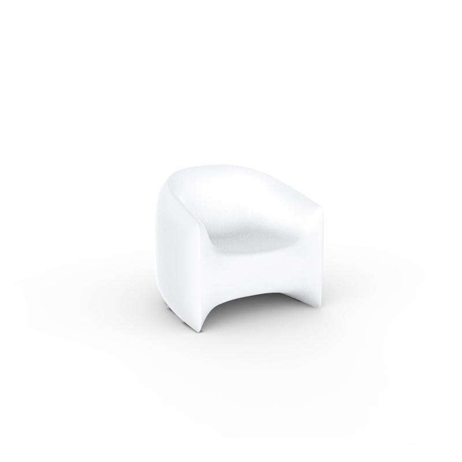 Blow Lounge Chair with Light By Vondom-Vondom-VONDOM-55014W-Outdoor Lounge ChairsLED White-1-France and Son