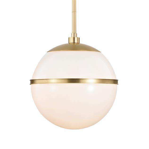 Brian Patrick Flynn Truax 2 Light Pendant-Crystorama Lighting Company-CRYSTO-2112-AG-ChandeliersGold-1-France and Son