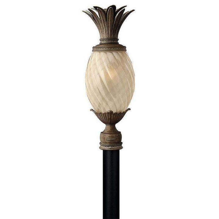 Outdoor Plantation Post Lantern-Hinkley Lighting-HINKLEY-2121PZ-Outdoor Lighting-1-France and Son