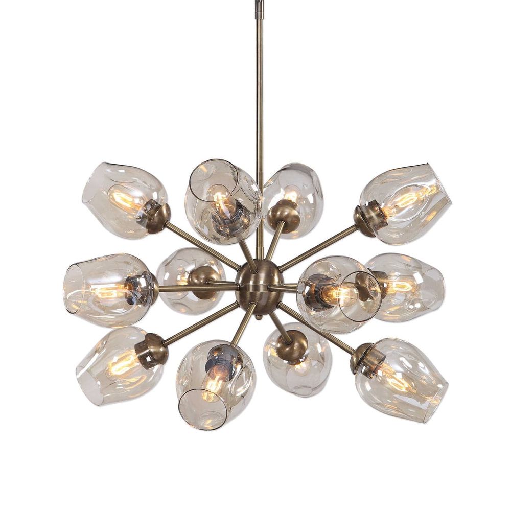 Chet 12 Light Sputnik Chandelier-Uttermost-UTTM-21325-Chandeliers-1-France and Son