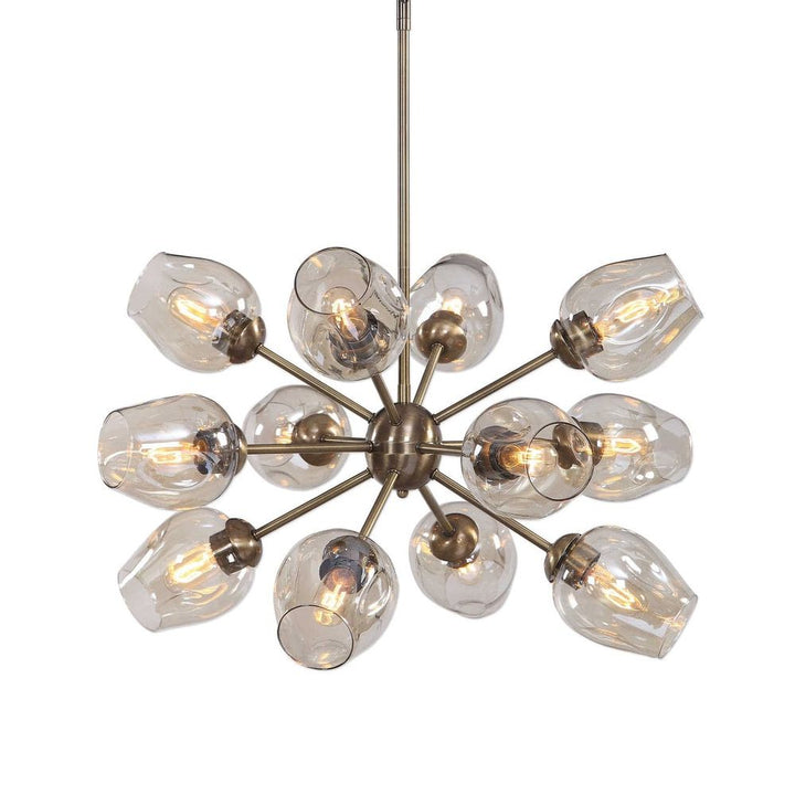 Chet 12 Light Sputnik Chandelier-Uttermost-UTTM-21325-Chandeliers-1-France and Son
