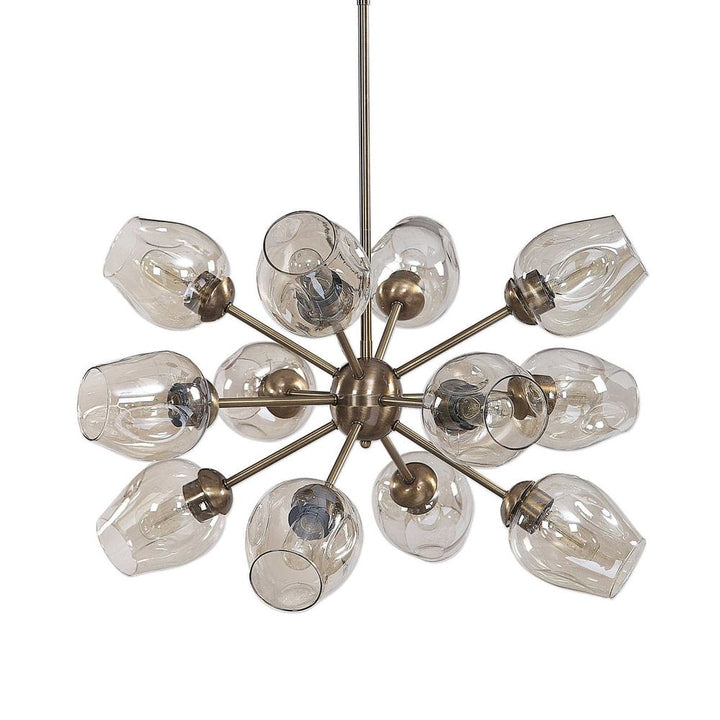 Chet 12 Light Sputnik Chandelier-Uttermost-UTTM-21325-Chandeliers-5-France and Son