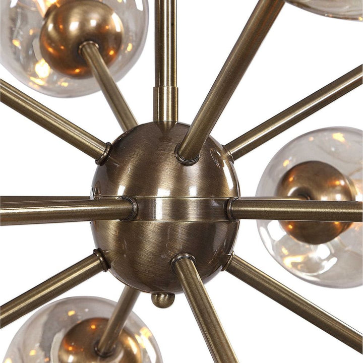 Chet 12 Light Sputnik Chandelier-Uttermost-UTTM-21325-Chandeliers-7-France and Son
