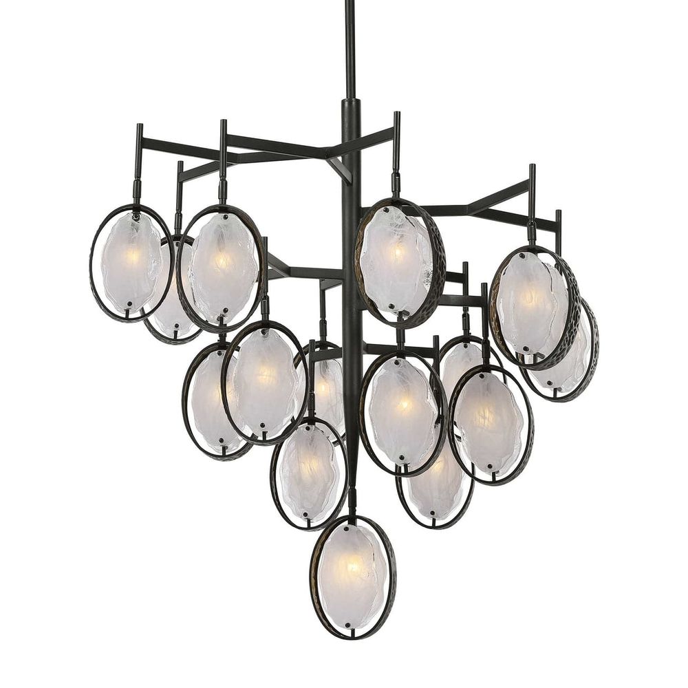 Maxin 15 Light Large Bronze Chandelier-Uttermost-UTTM-21344-Chandeliers-1-France and Son