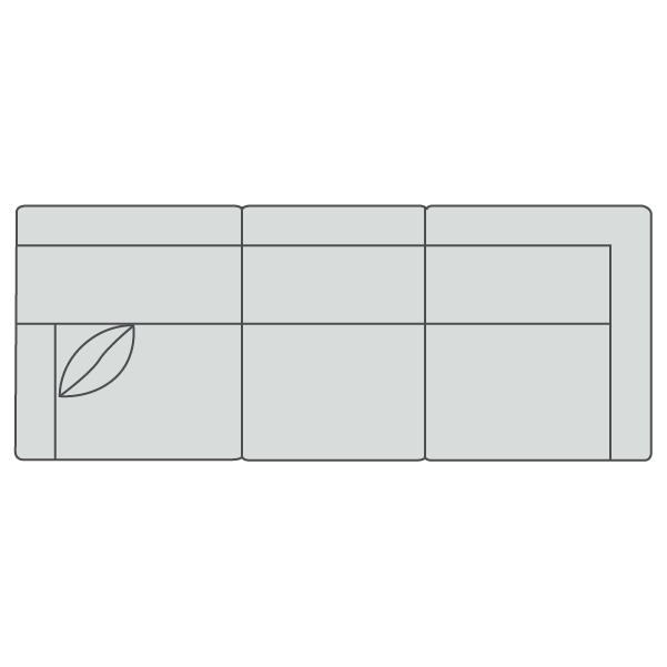 Ethan Series-Precedent-Precedent-2145-DL-SectionalsLeft Arm Corner Sofa-18-France and Son