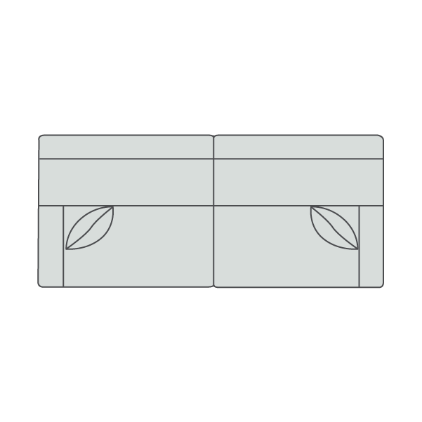 Ethan Series-Precedent-Precedent-2145-S1-Sectionals2 Cushion Sofa-6-France and Son