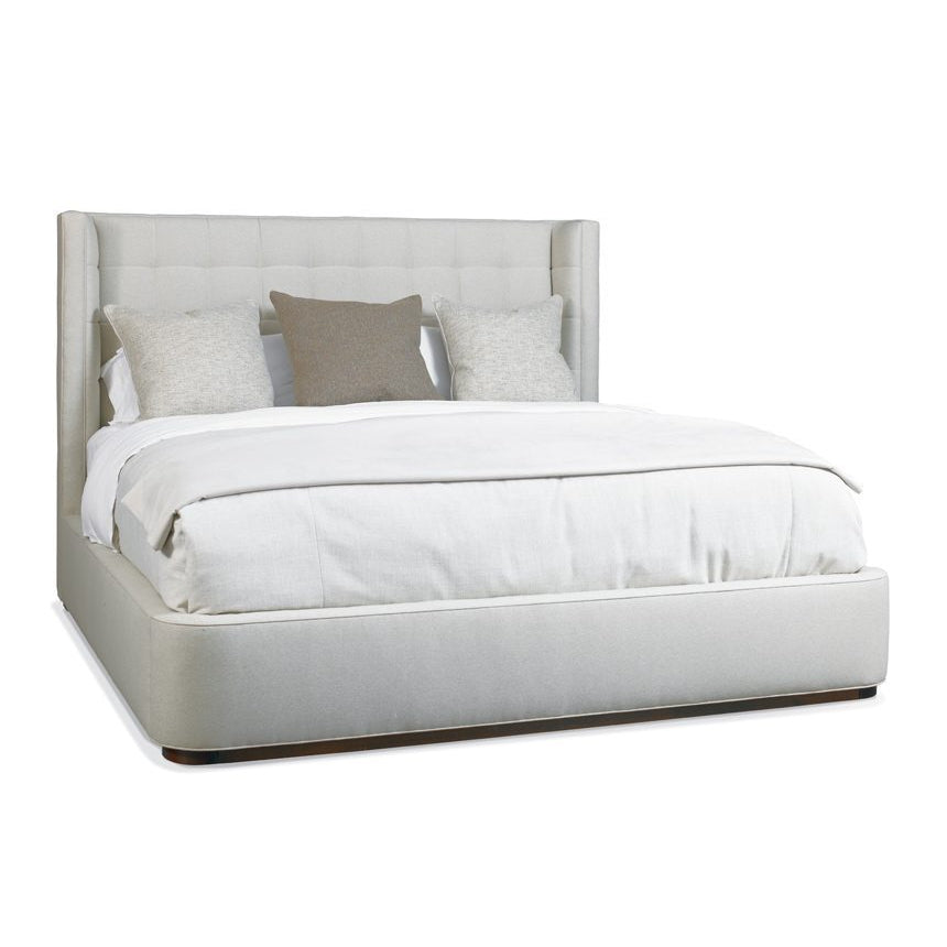Dana Upholstered Bed-Hickory White-HICW-215-25-BedsKing Size-2-France and Son